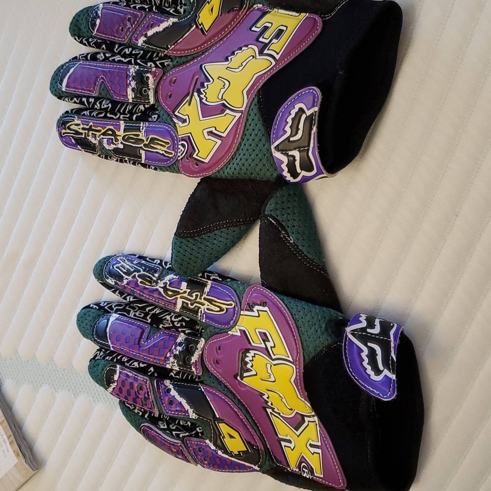Vintage Fox Riding Gloves